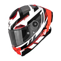 Casco Scorpion Exo Race Air Fury rosso opaco