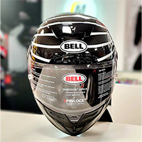 Bell Race Star Dlx Wave Helmet Black White