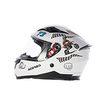 Acerbis Carlino Kid 2206 Helmet White - 4