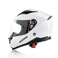 Casco Bimbo Acerbis Carlino Bianco Bimbo