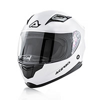 Casco Bimbo Acerbis Carlino Bianco Bimbo