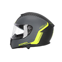 Casco Acerbis Krapon 2206 gris amarillo - 3