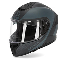 Casco Acerbis Krapon Grigio Nero