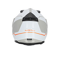 Casco Acerbis Reactive 2206 blanco gris - 3