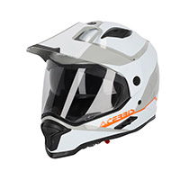 Acerbis Reactive 2206 Helmet White Grey