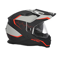 Casque Acerbis Reactive 2206 Noir Rouge