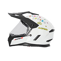 Casco Acerbis Rider Junior blanco - 2