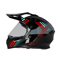 Casque Acerbis Rider Junior rouge - 3