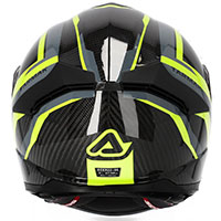 Acerbis Tarmak Carbon Helmet Grey Yellow - 4