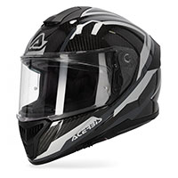 Casco Acerbis Tarmak Carbon nero grigio