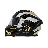 Casco Acerbis X-Way Graphic negro amarillo - 3