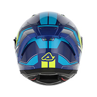 Acerbis X-way Graphic Helmet Blue Yellow - 3