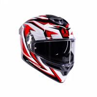 Casco Agv K5 E2206 Zenithar bianco rosso