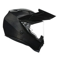 Casco AGV AX9 E2206 Carbon Mono brillante - 2