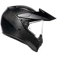 Casco Agv Ax9 E2206 Carbon Mono Opaco - img 2