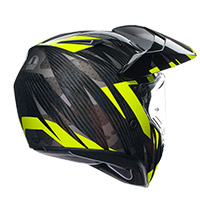 AGV AX9 Carbon Steppa Helm gelb - 3