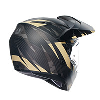 Agv Ax9 E2206 Carbon Steppa Helmet Sand - 3