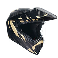 AGV AX9 E2206 カーボン ステッパ ヘルメット サンド