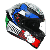 AGVK1バンイタリアヘルメットブルー