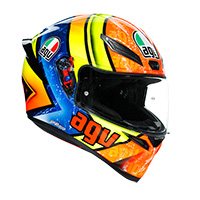 Casco AGV K1 Izan arancio