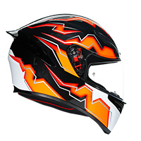 Agv K1 Kripton Helmet Black Orange