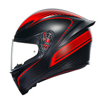Casco Agv K1 S E2206 Warmup Nero Red - 3