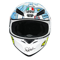 Agv K1 Rossi Winter Test 2017 Helmet