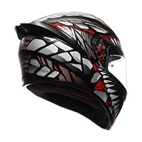 Agv K1 S E2206 Lyzard Helmet Green Red Matt - 4