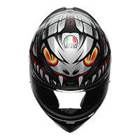 Agv K1 S E2206 Lyzard Helmet Green Red Matt - 5