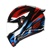 AGV K1 S E2206 Fastlap Helm schwarz blau rot - 3