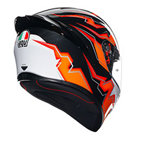 Agv K1 S E2206 Kripton Helmet Black Orange - 4