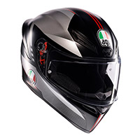 AGV K1 S E2206 ラップ ヘルメット ブラック マット グレー