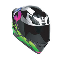 Casco Agv K1 S E2206 Punkpulse Viola Lime