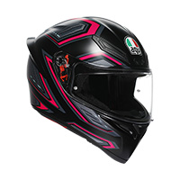 AGV K1 S E2206 スリング ヘルメット ブラック マット ピンク