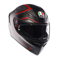 AGV K1 S E2206 スリング ヘルメット ブラック マット レッド