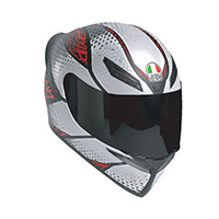 AGV K1 S E2206 Speedarmor Helm grau rot matt