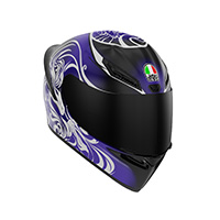 AGV K1 S E2206 ウィンドランナーヘルメット パープル シルバー