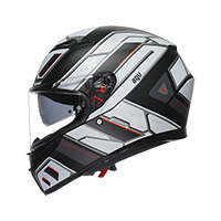 Agv K3 E2206 Rivia Helmet Black White Matt