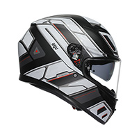 Agv K3 E2206 Rivia Helmet Black White Matt - 3
