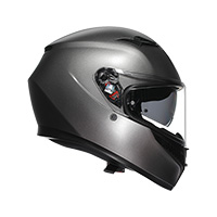 Agv K3 E2206 Mono Luna Helmet Grey Matt