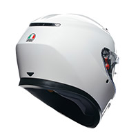 Agv K3 E2206 Mono Seta Helmet White - 4
