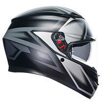 Agv K3 E2206 Compound Helmet Grey Matt