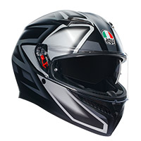 AGV K3 E2206 Compound Helm schwarz rot