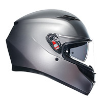 Agv K3 E2206 Rodio Helmet Grey Matt - 2