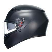 AGV K3 E2206 ヘルメット ブラック マット - 2