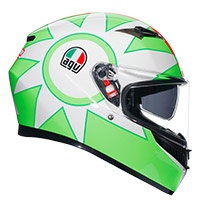 Casco AGV K3 E2206 Rossi Mugello 2018