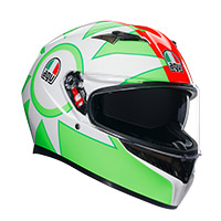 Casco AGV K3 E2206 Rossi Mugello 2018