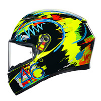 AGV K3 E2206 Rossi Winter Test 2019 ヘルメット - 3
