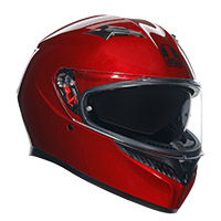 Casco AGV K3 E2206 Mono Competizione rojo