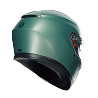 AGV K3 E2206 モノ サルビア ヘルメット グリーン マット - 3